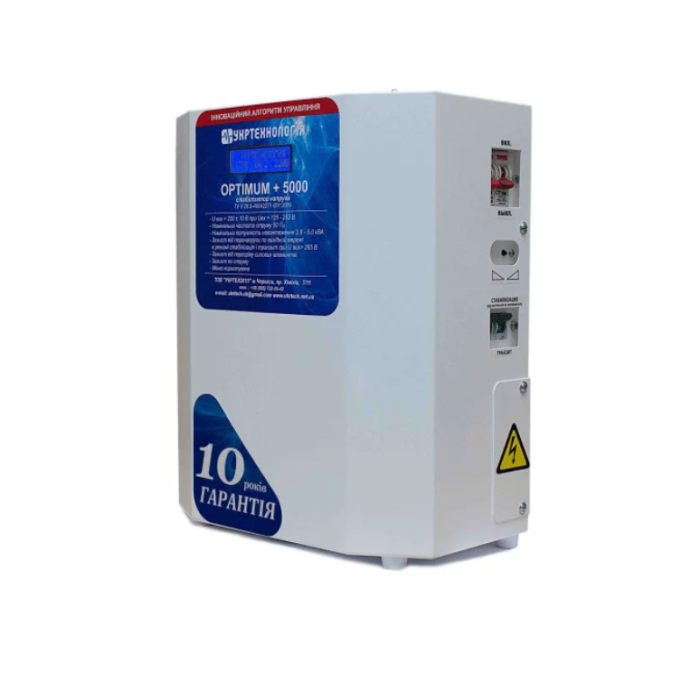 Стабилизатор напряжения Укртехнология Optimum 5000 LV