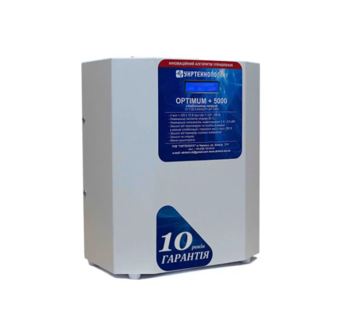Стабилизатор напряжения Укртехнология Optimum 5000 LV