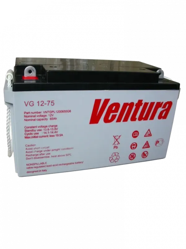 Акумуляторна батарея Ventura VG 12-75 GEL