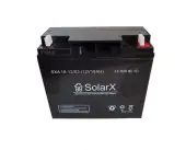 Аккумуляторная батарея SolarX SXA 18-12 (технология AGM)